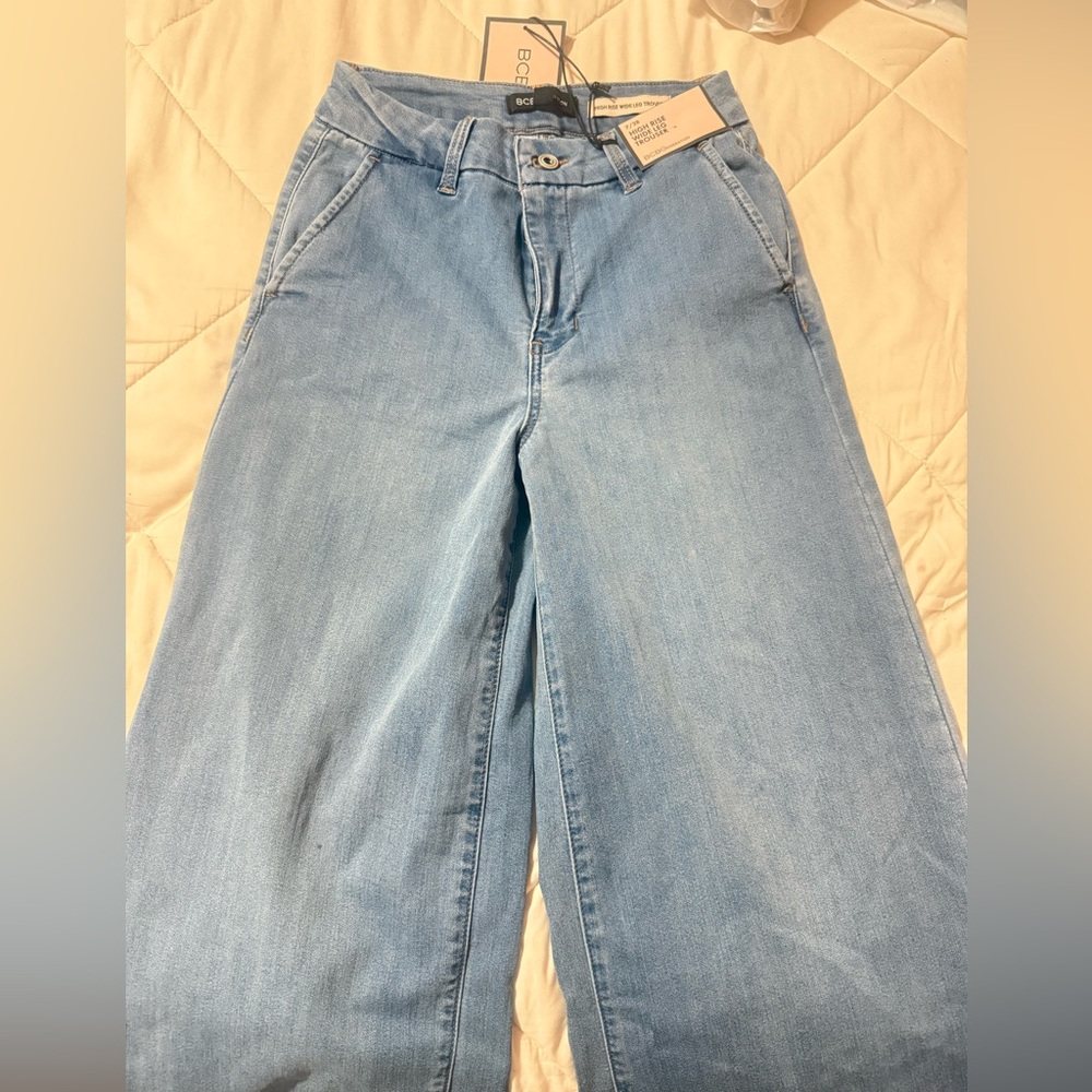 High Rise Trouser Jeans